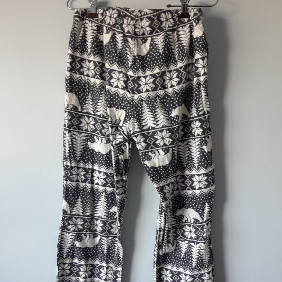 NWOT Old Navy 100% Cotton Fleece Winter Pajama Pants M - Picture 4 of 7